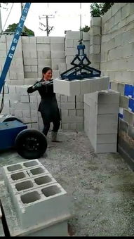 免燒磚抱磚機視頻