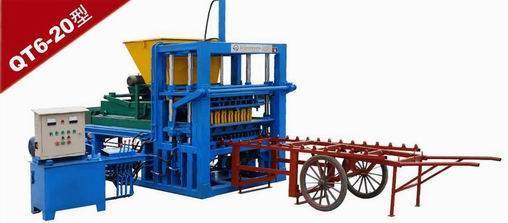 半自動免燒磚機QT6-20 - 齊魯磚機 - 九正(中國建材第一網)